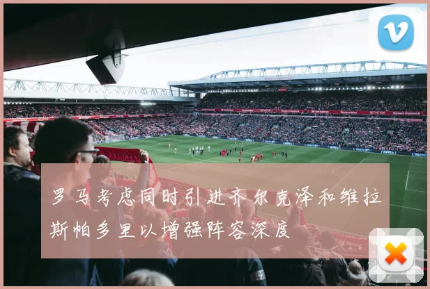 罗马考虑同时引进齐尔克泽和维拉斯帕多里以增强阵容深度